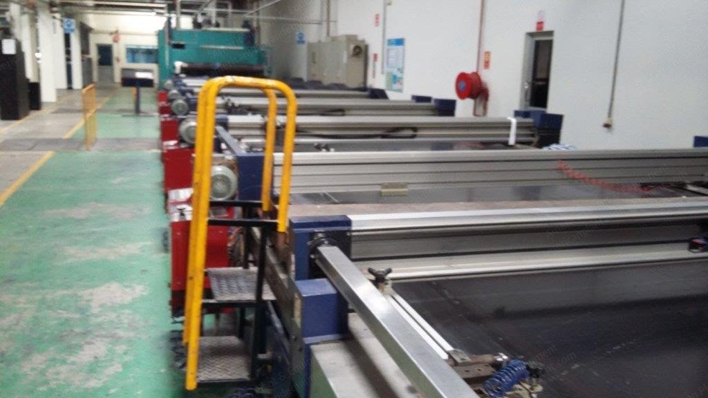 MS Italy, MS2042 F16, 2002, Flatbed Printing Machine, 12 Colors, 2200mm Width
