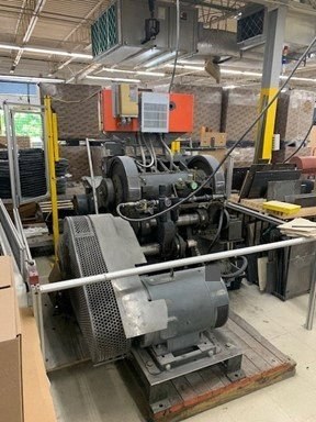 Thomson, Model 10-8-6-BD, Clamshell Die Cutter, 22" x 32", Dual Micro, Air Clutch