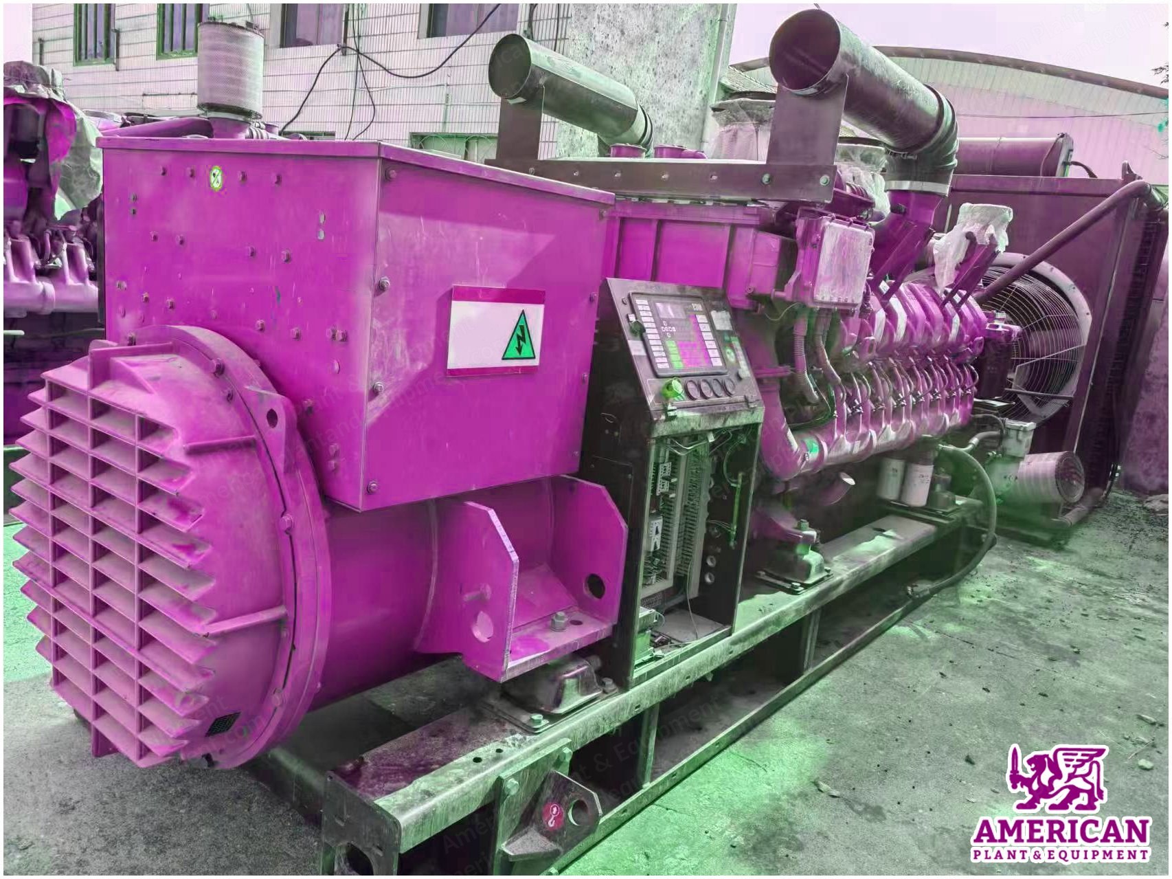 MTU, 16V4000G60, 2001, 1600kW, 50Hz, 400V, Diesel Generator Set