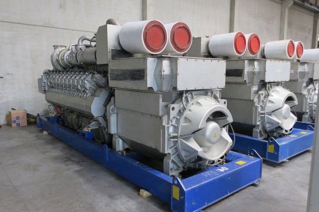 MTU, 20V 4000 L62, 2010, Gas Engine Generator Set, 50 Hz, 2700 kVA, 1500 RPM