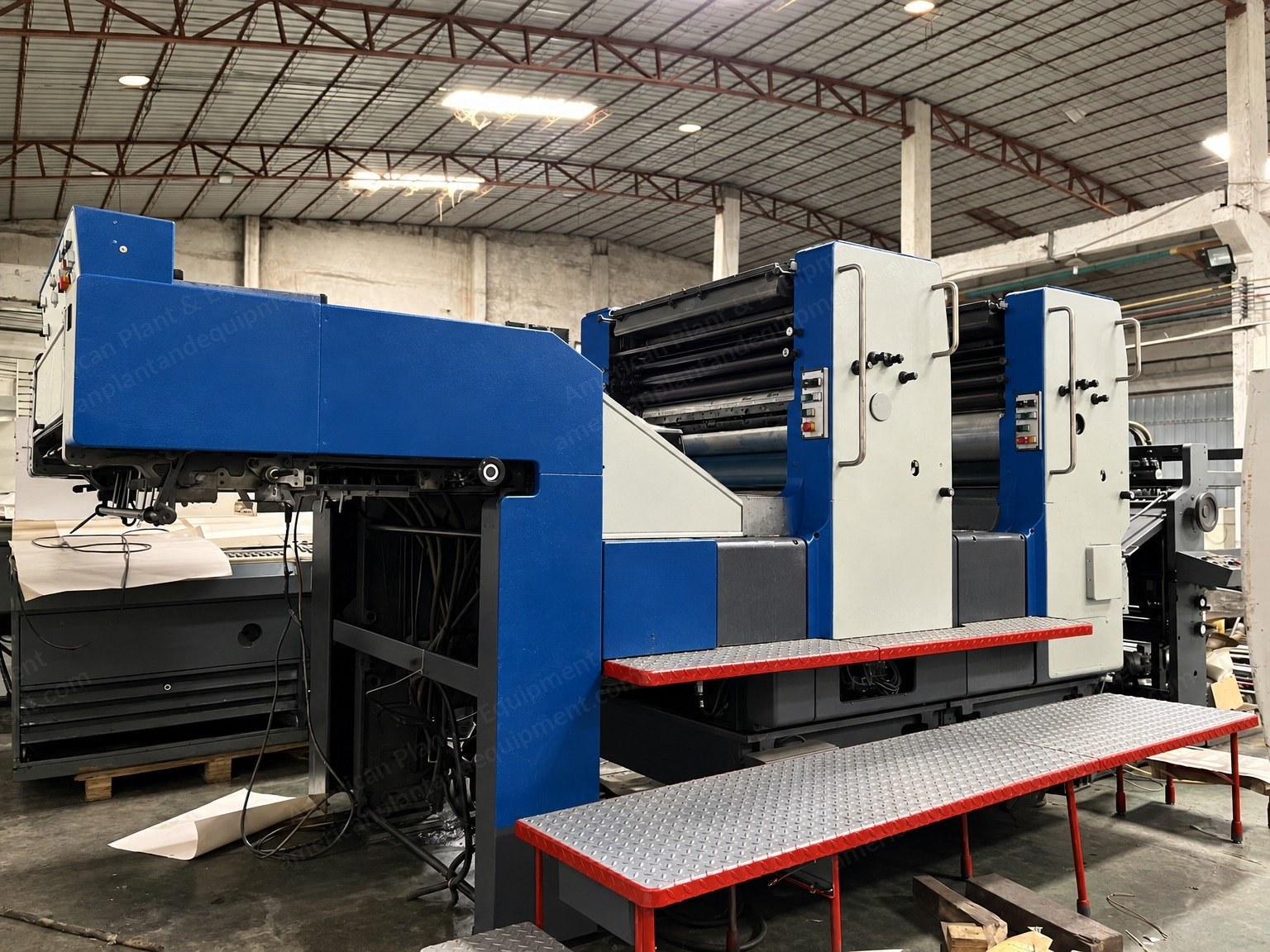 Heidelberg, SM102ZP, 1990, Sheet-Fed Offset Printing Press, Perfecting 1+1, CP Tronic