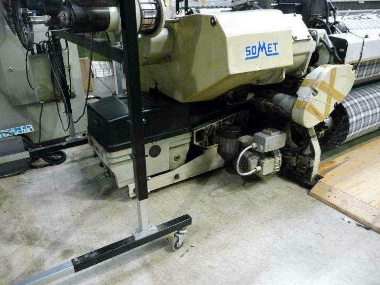 Somet, Thema II, 1989, Rapier Dobby Loom, 1900mm and 2100mm Width, 8 Colors, Staubli 2660 Dobby