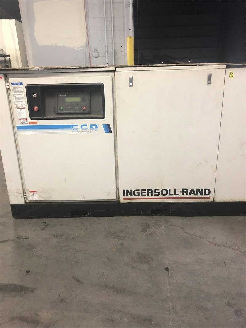 Ingersoll Rand, XF50, Rebuilt Rotary Screw Compressor, 50HP, 218 CFM, 110 PSI