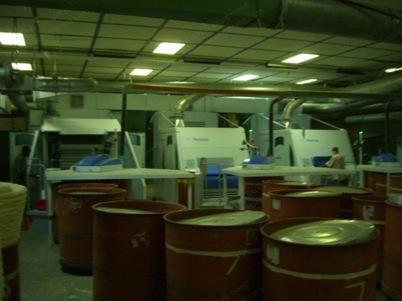 Trutzschler, TC-03, 2005, Carding Machine, with DFK Chute, 40x42 inch Can Coiler, Autoleveller
