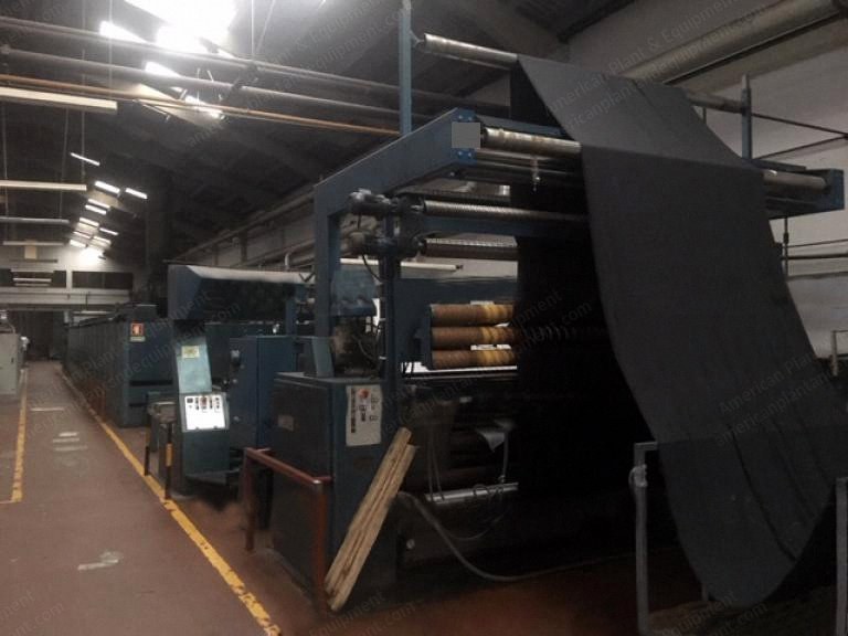 Krantz, 7, 1989, 2600mm Width, 7 Chambers, Vertical Chain, Thermal Oil