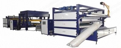 NovaStar, MP161, Automatic Mattress Compressing Roll Packing Machine, 100 Tons, 2100x2300mm Pressure Plate