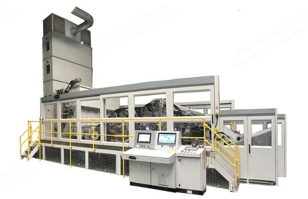 Spinnbau, Double Doffer Non-Woven Card, 2500mm Working Width, Reconditioned