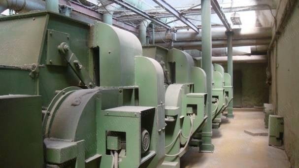 Autefa, 280-67, 1982, Rag Tearing Machine, 1500mm Working Width, 5 Cylinders, with Cutter and Bale Press