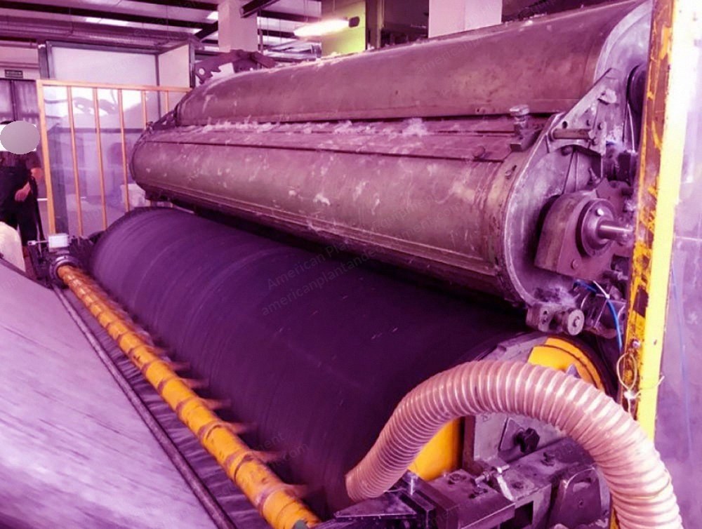 F.O.R., Minicard, 1985, Single-Doffer Carding Machine, Working Width 3000mm