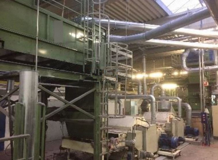 Laroche & Dell'Orco & Villani, Tearing Line, 5 Drums, Working Width 1500mm, 2001 to 2007
