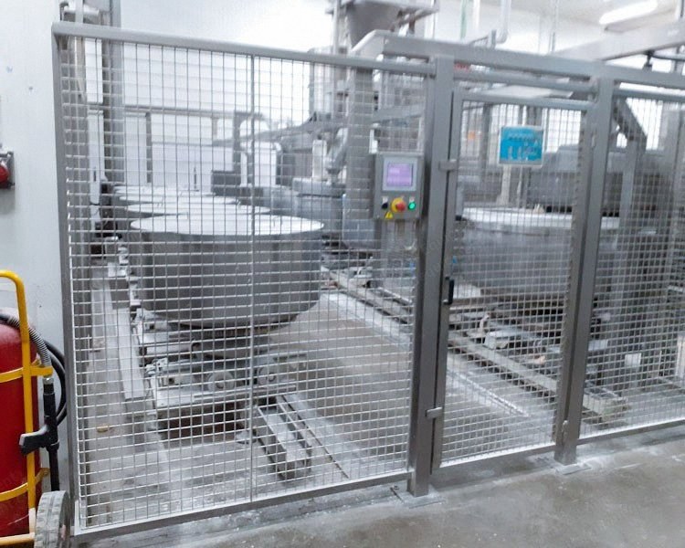 VMI, Dough Kneading Plant, 400 Liters, 2x Spiral Mixers, 12 Resting Stations