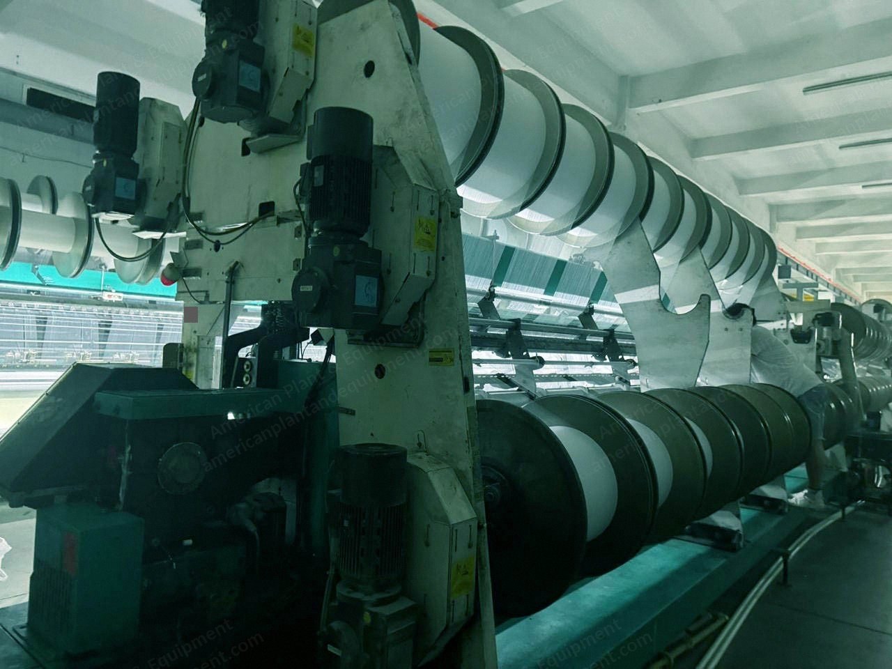 Karl Mayer, HKS-4, 2010, Warp Knitting Machine, Width 218", Gauge 28-E