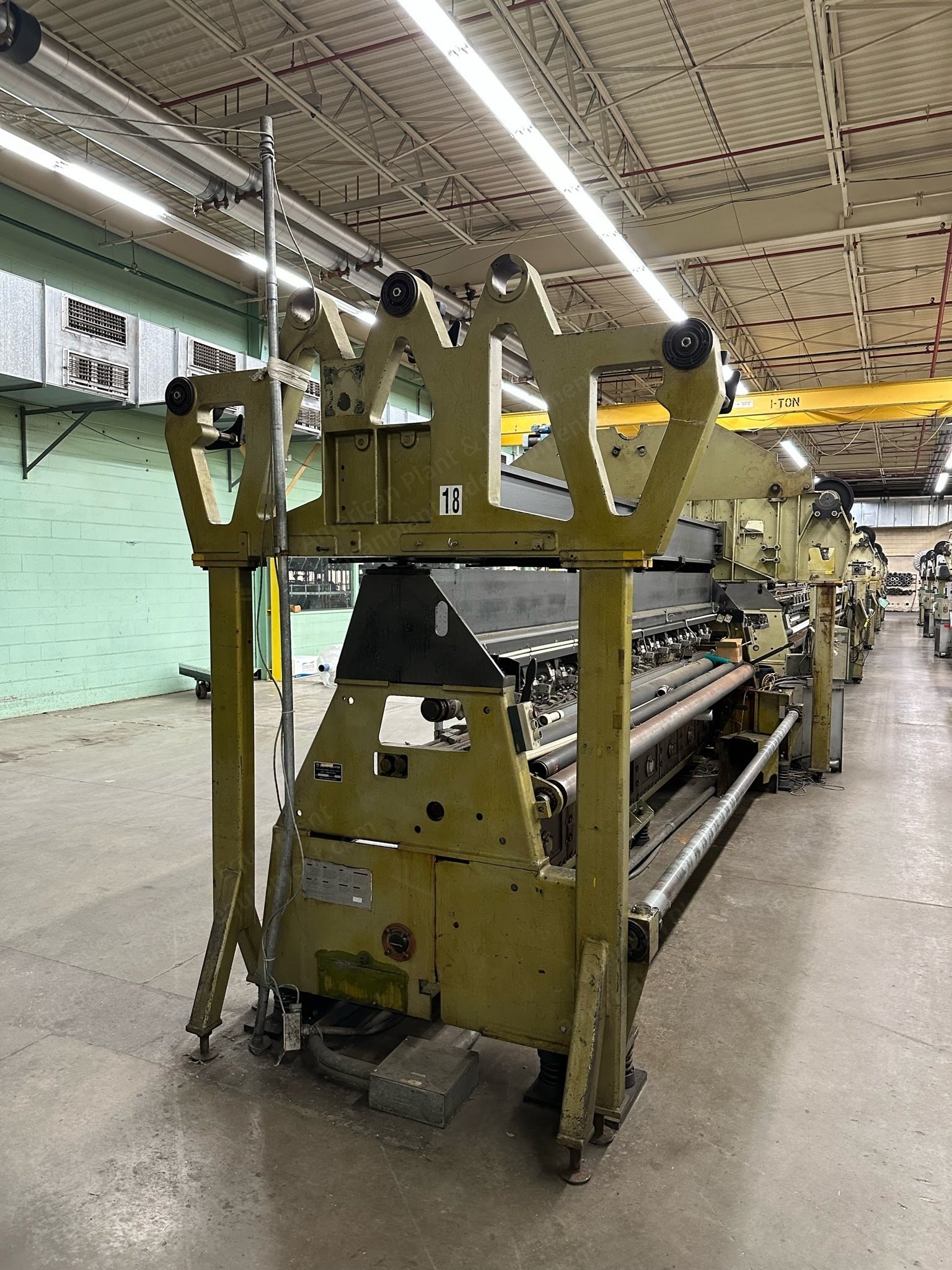 Karl Mayer, RSE4N-1, Gauge 32, 170 Inches Width, Warp Knitting Machine