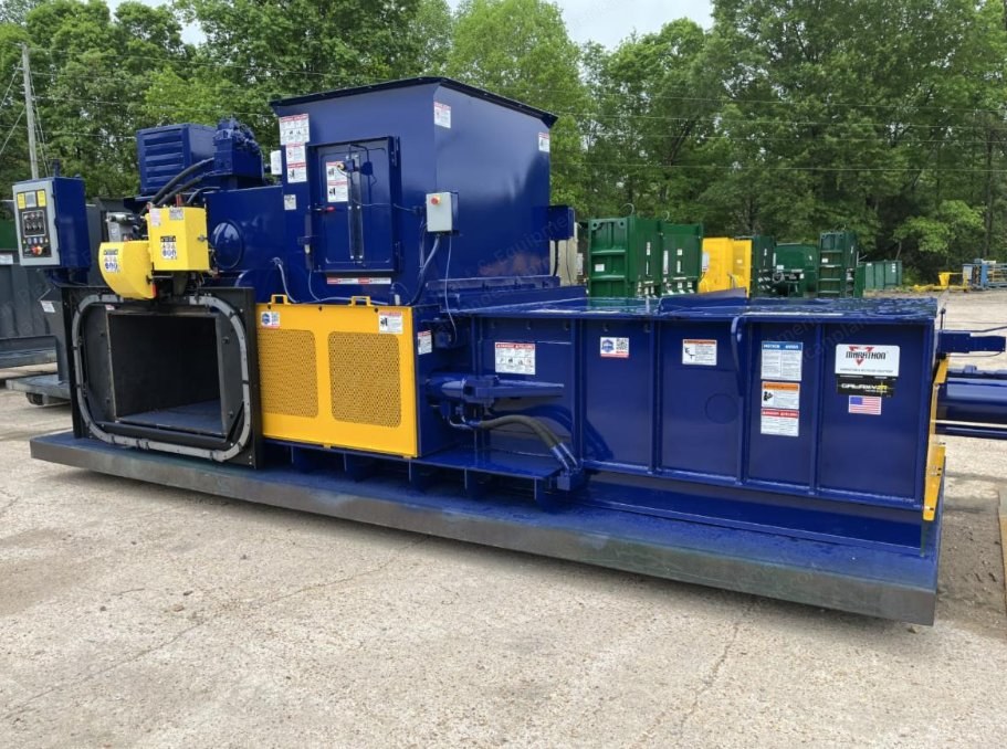 Marathon, Apollo 30HP, Two Ram Baler, 30 HP, 8 Inch Main Cylinder, 460V