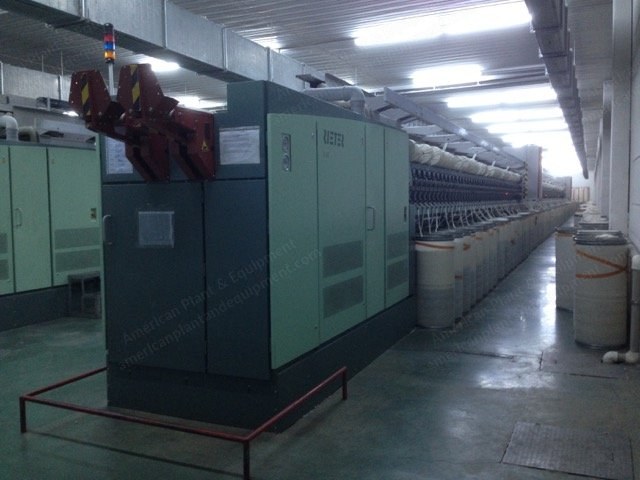 Rieter, R40, 2007, 440 Rotors, Uster Quantum 2 Clearer, 36mm Rotor Diameter