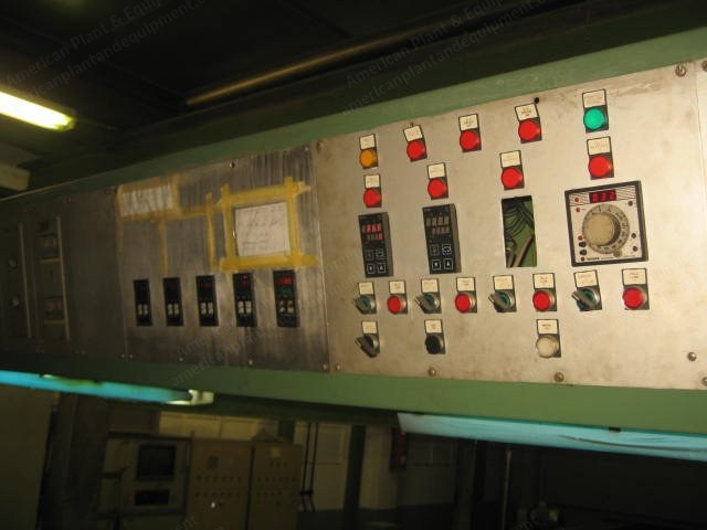 Babcock Stenter, 3400mm, 8 Chambers, Thermic Oil, Horizontal Pin and Clip Chain, 1989