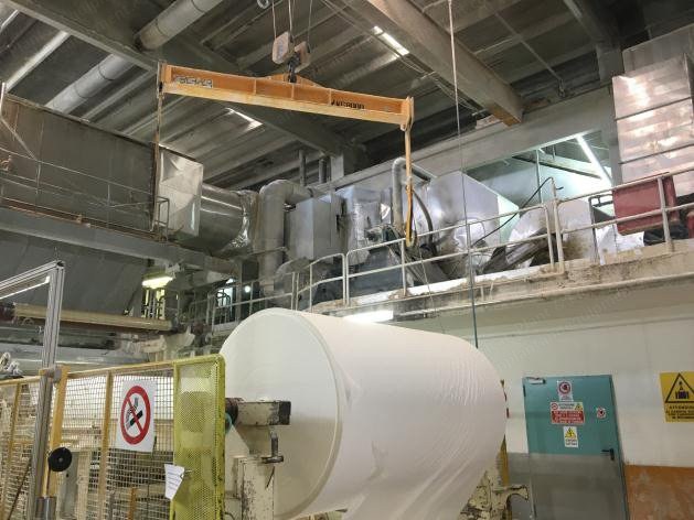 Over, Twin Wire C-Former, 2720mm Width, 67 TPD Capacity, Complete Tissue Machine