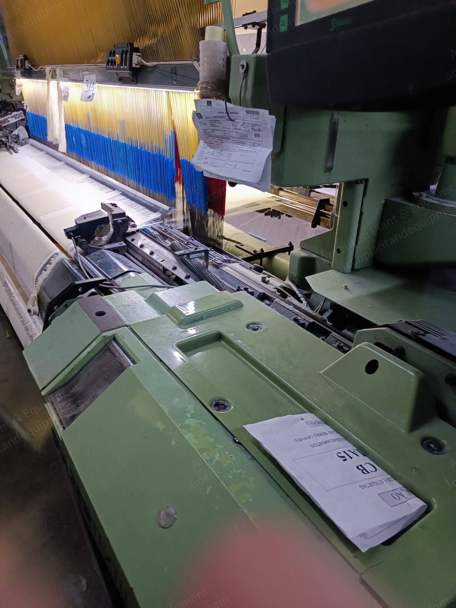 Sulzer, G6200, 2000/2001, Terry Looms, Working Width 2600mm, Jacquard Staubli