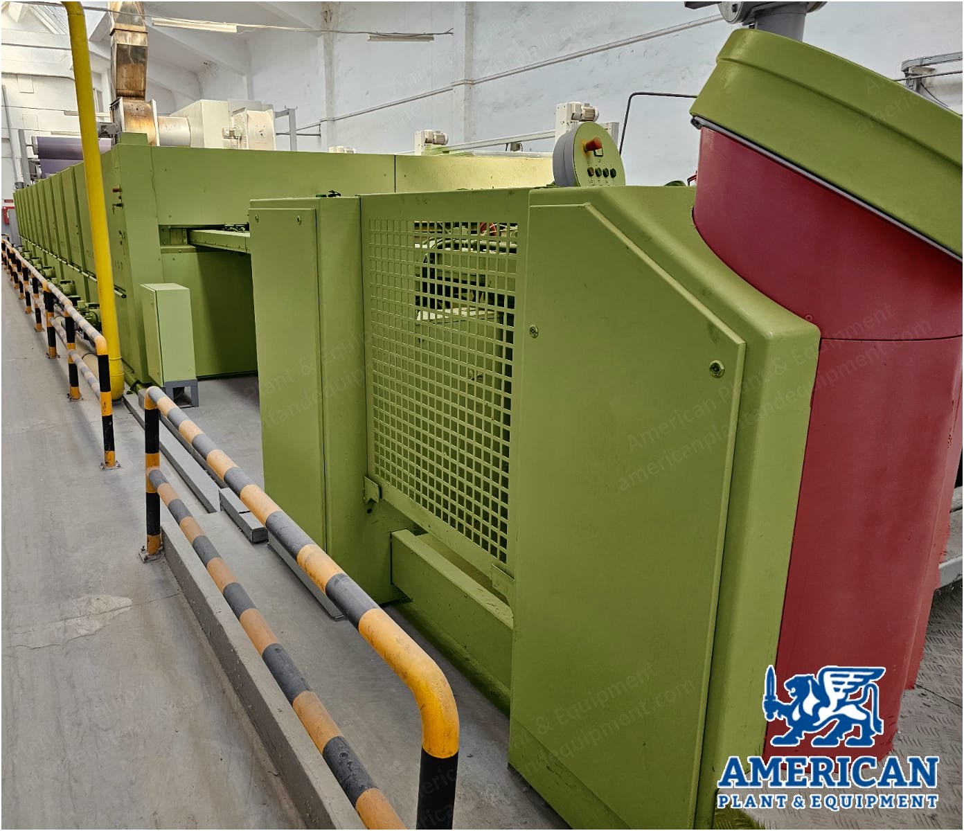 Monforts, Montex 6500, 2014, 2800mm Working Width, 6 Chambers, Gas Heated, Horizontal Pin/Clip Chain