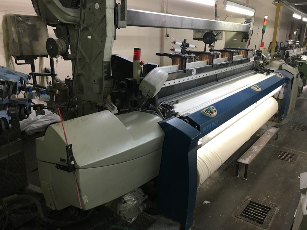 Picanol, Gammax, 2004, 3400mm, Dobby & Jacquard Weaving Looms
