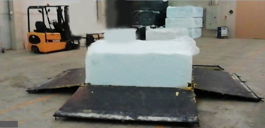 Hennecke, BFM Compact, 2014, Block Foaming Line, 20-50 kg/m3 Density, 4 Mould Carriages