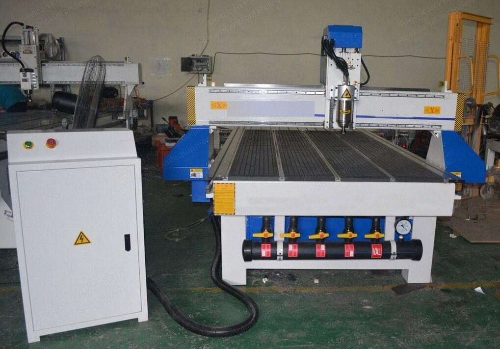 NovaStar, LW125, Laser Cutting Machine, 1300x2500x200mm Working Size, 80W Tube, 3kW Spindle