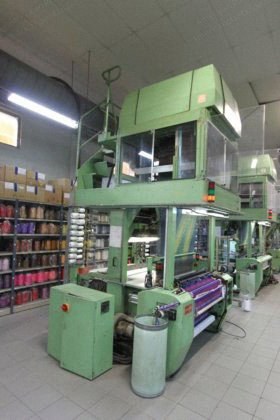 Muller, Mujet MBJL 2S 115, 2001, Air Jet Label Loom, 8 Colors, 115cm, Mudata 300