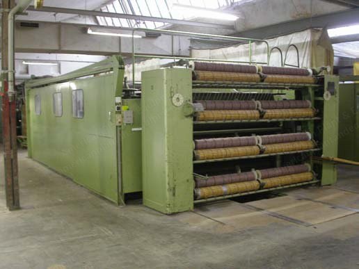 Houget Duesberg Bosson, Automatic Carding Set, 2200mm Working Width, 3.5 Swifts, Tape Condenser 112 Ends