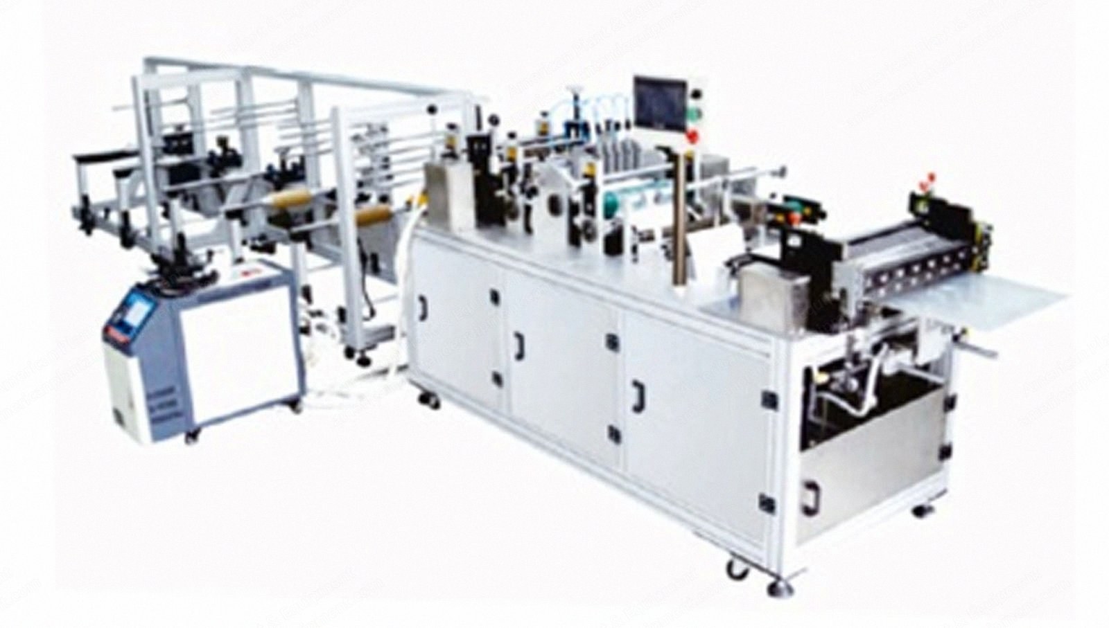 NovaStar, CE167, Square Cotton Pad Making Machine, 350-450 pcs/min, 220V, 6000x950x1400mm