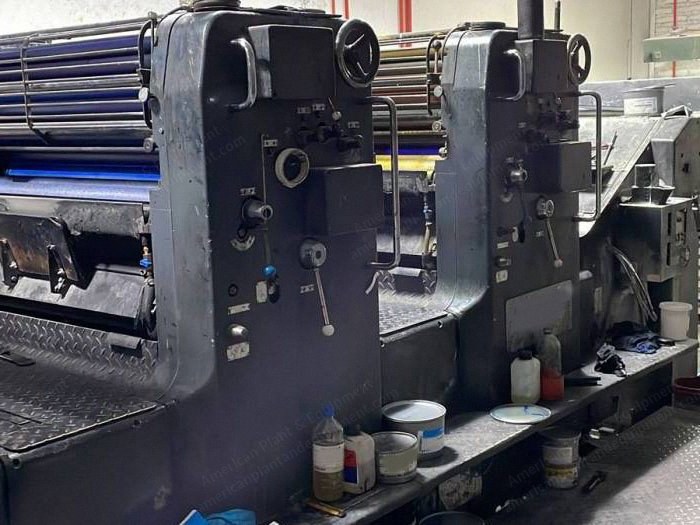 Heidelberg, SM 102 V, 1981, 4 Colors, 720x1020mm, Straight