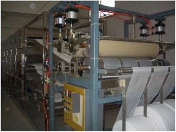 NovaStar, GB114, Production Line for 100% Cotton Crepe Bandages, 3 Channels, 78 m/min Speed