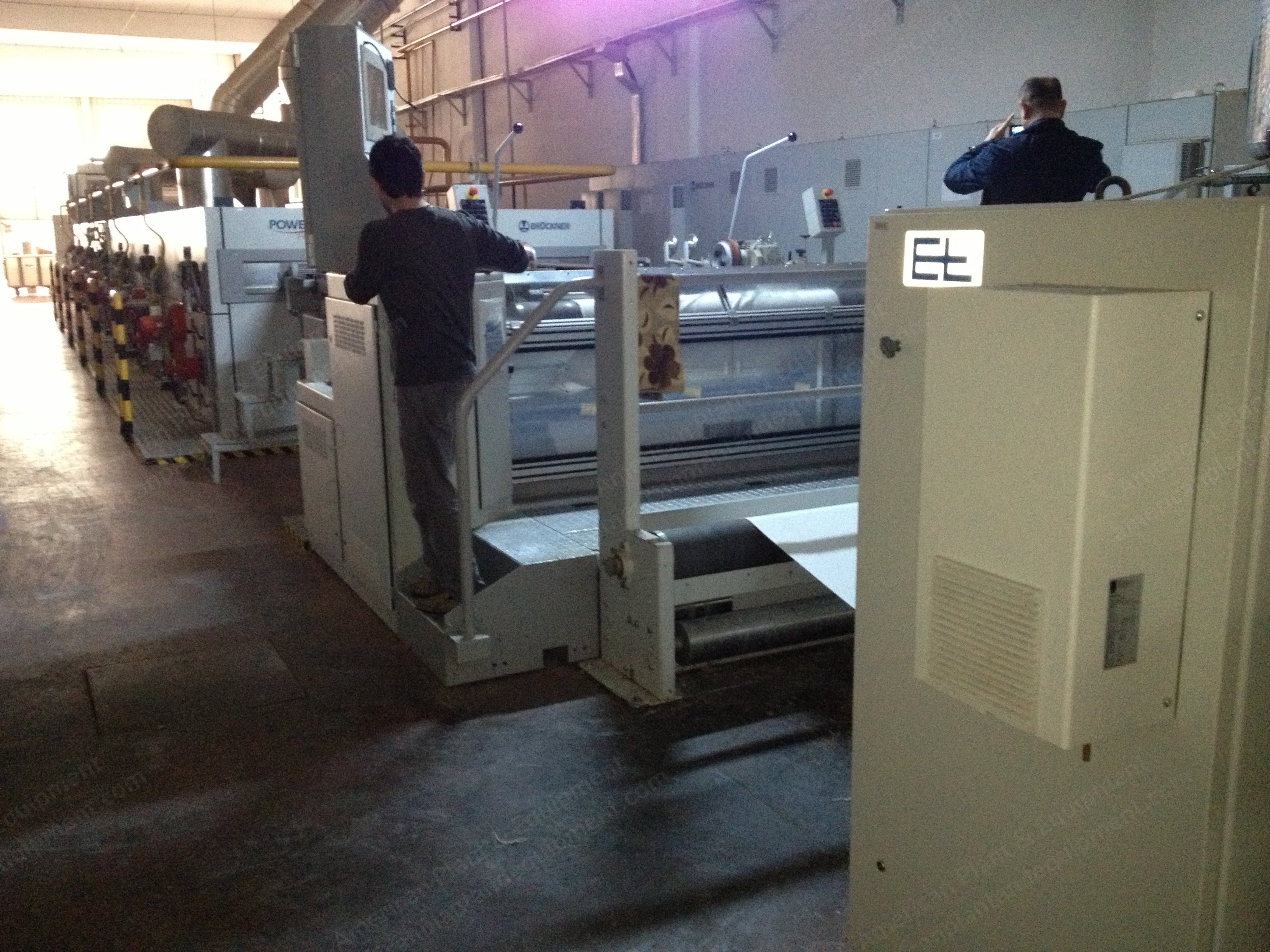 Bruckner, Tenter Frame, 2010, 1800mm, 6 Chambers, Gas Heated, Pin & Clip Chain