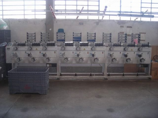 Gigliotti & Gualchieri, Acta, 1997, Chenille Machine, 80 Spindles, 115mm Ring Diameter, 14.75m Length