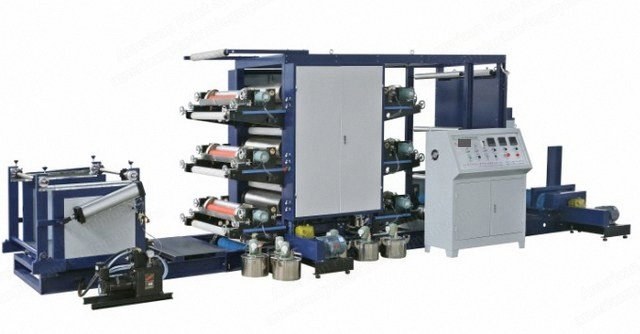 NovaStar, FR104, Flexographic Continuous Printer, 4 Colors, 800mm Max Feeding Width, 680mm Max Printing Width
