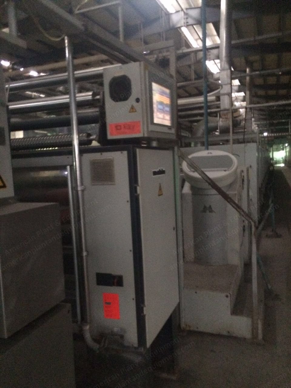 Monforts, 2005, 1800mm Width, 10 Chambers, Oil Heated, Mahlo Padder