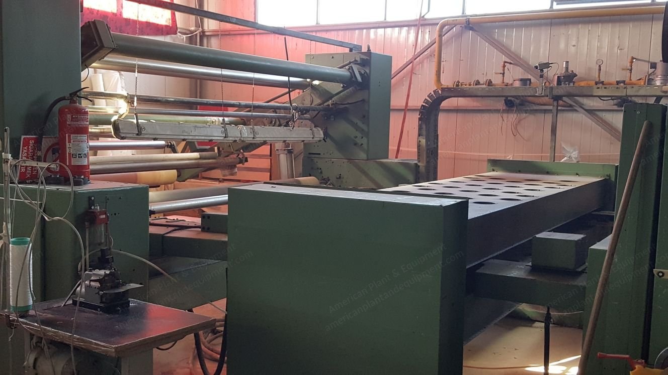 Babcock Stenter, 1996, 2200mm, 6 Chambers, Horizontal Pin Chain, Gas Operated