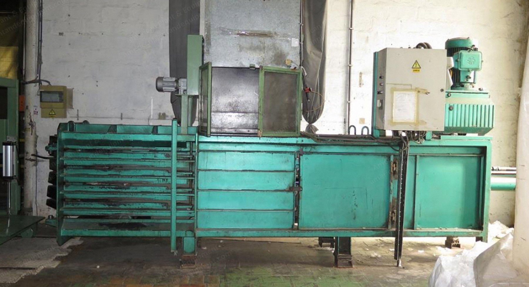 BBC, Horizontal Bale Press, 1985, 20 Ton Capacity, 630x950x1200mm Bales