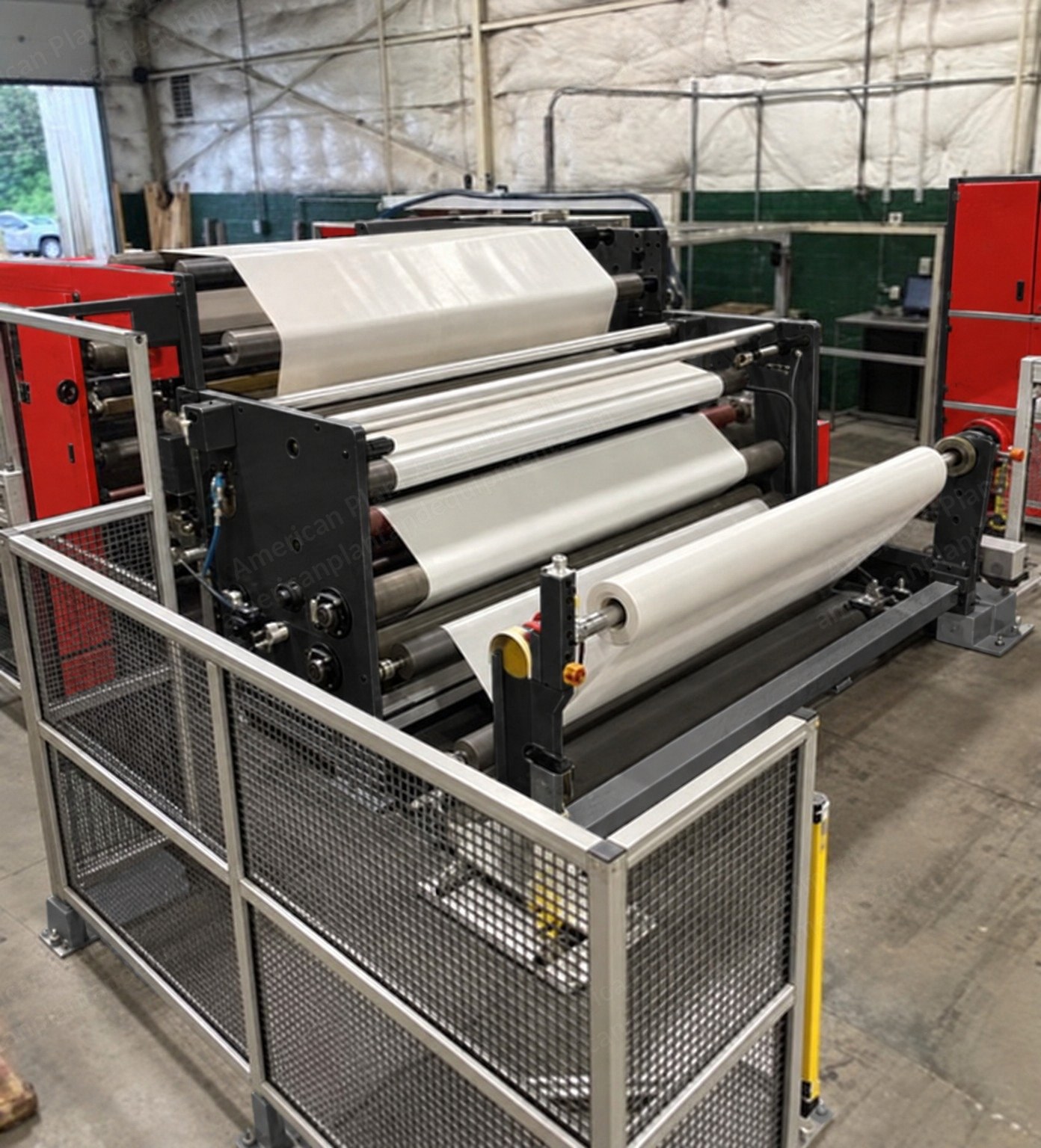 Catbridge, 324, 2017, Cantilevered Turret Slitter Rewinder, 110 inch Width, 1000 FPM