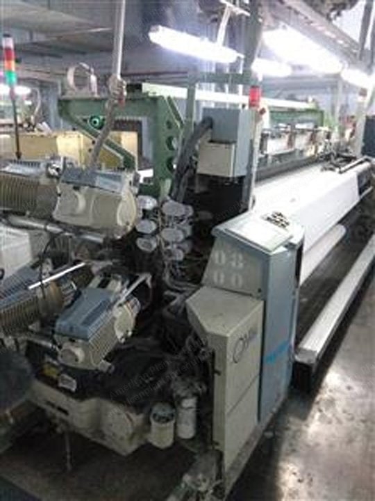 Picanol, Omniplus-6-R-340, 2000, Air Jet Weaving Loom, 3400mm Working Width, Staubli 2861 Dobby
