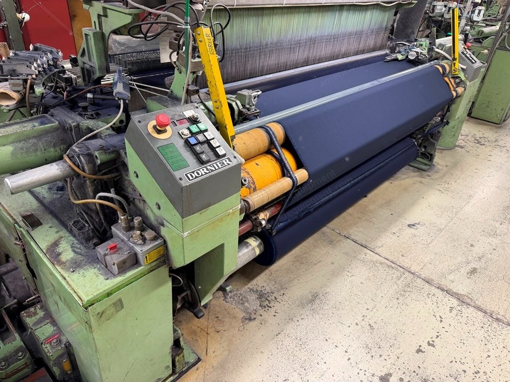 Dornier, PTS / PTV / HTVS, 1995-2008, Rapier Weaving Looms, 13 Units, 200 to 240 cm, 8 Colors, Staubli Dobby or Ready for Jacquard