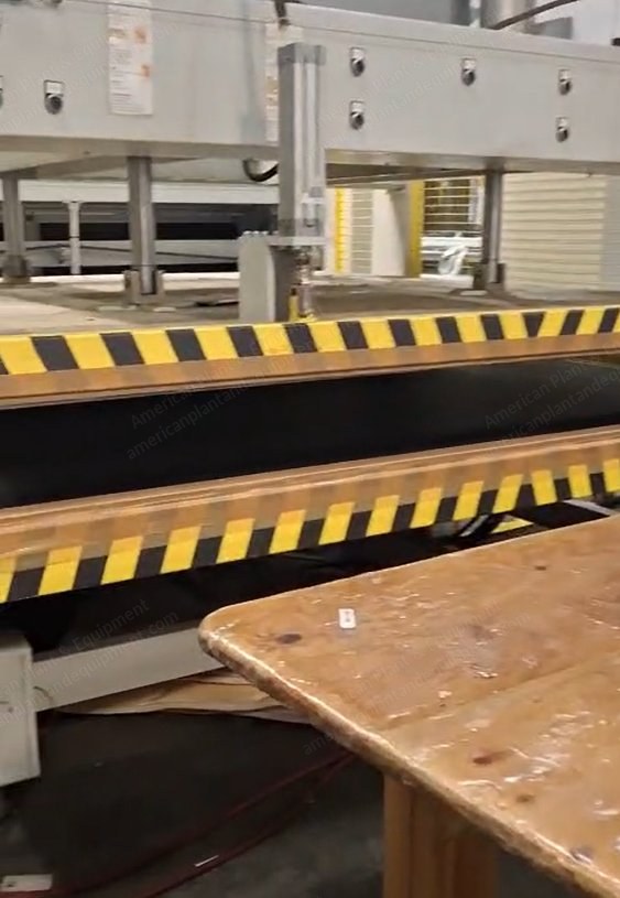 Mert Makina, M2100, Roll Pack Machine, 2100x2200mm Max Mattress Size, 30-60 Tons Pressure, 19 kW