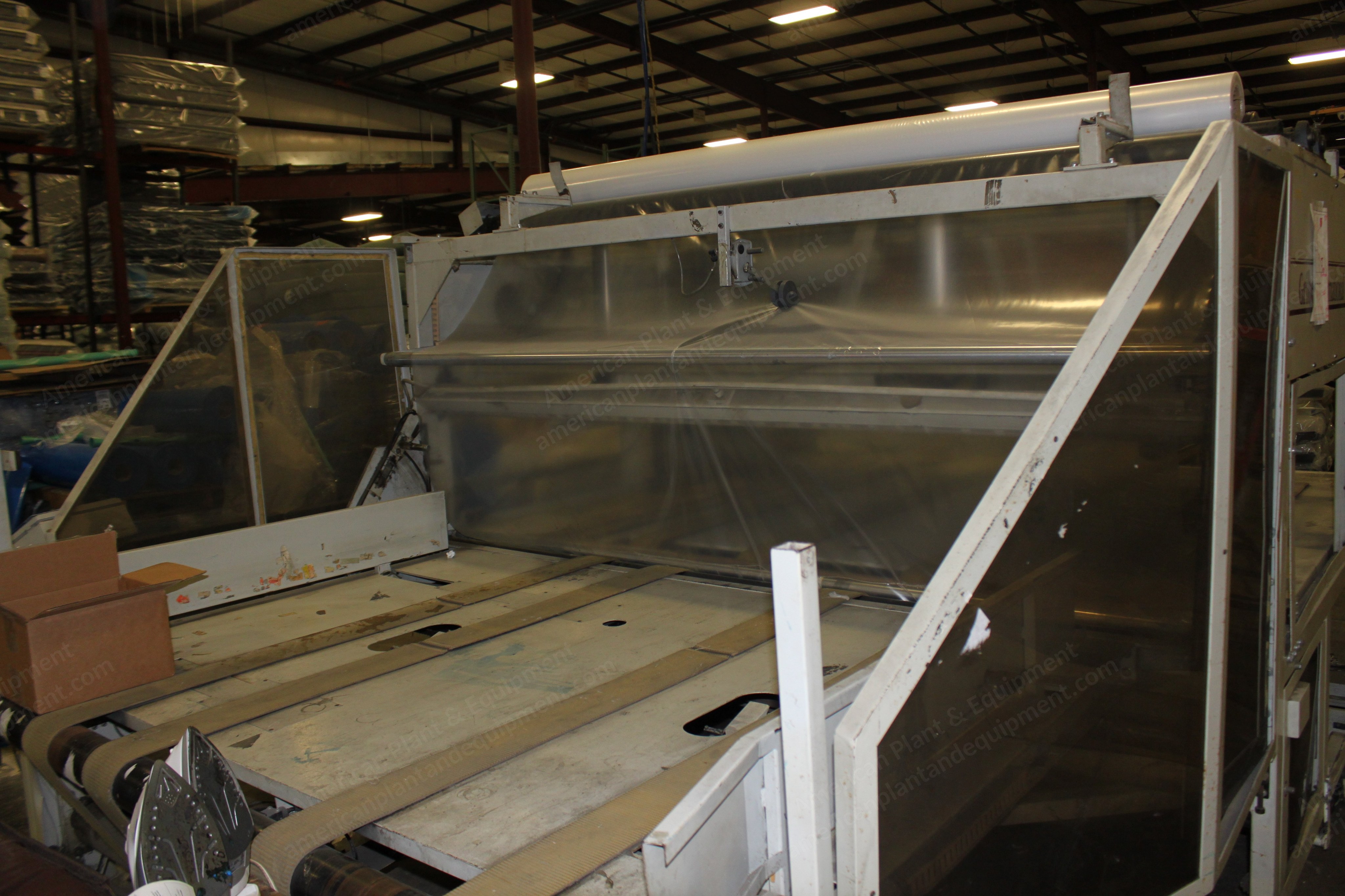 Gribetz Mattress Wrapper, 16 Inch Max Mattress Height, with Entry and Exit Conveyors