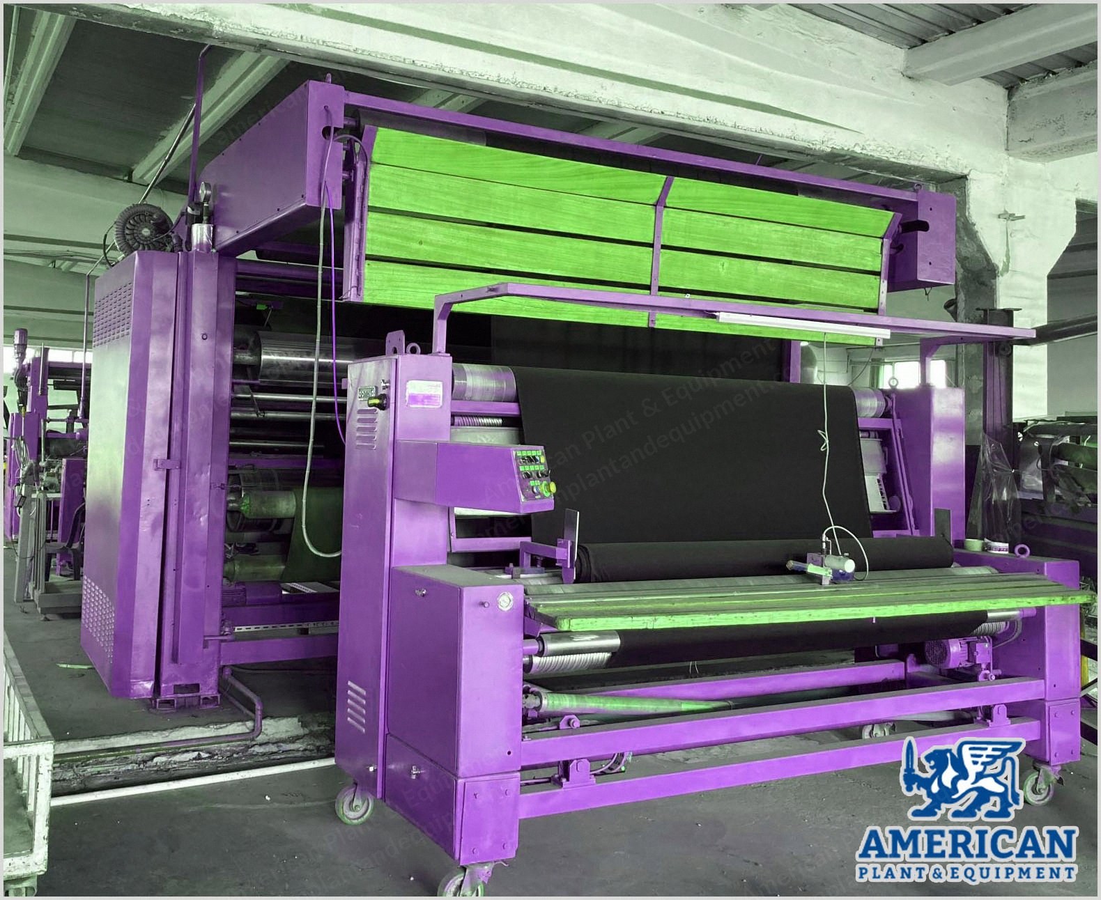 Santex, Santacompact 260, 1997, Open Width Compactor, Working Width 2400mm, Mini Stentering Unit