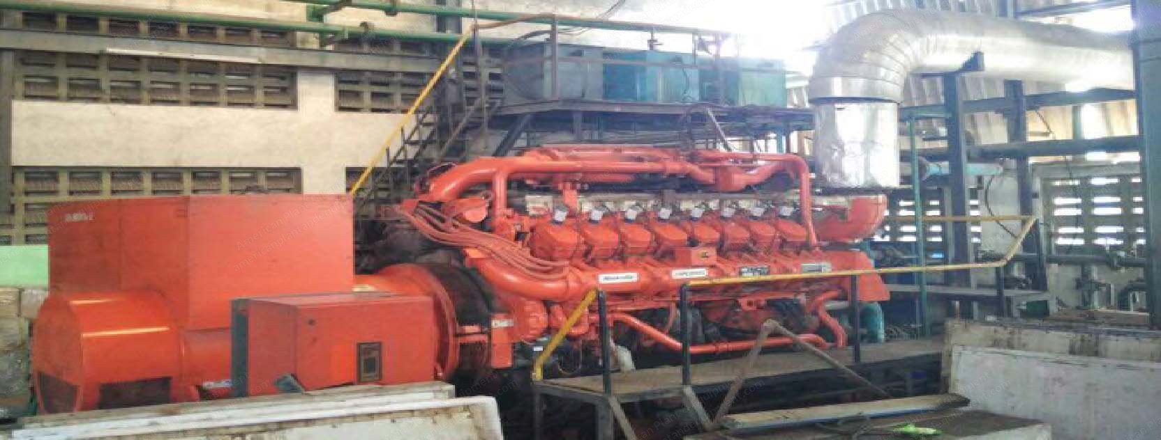 Waukesha, 16V150L TD, 2008, 1000 kW, 415V, Natural Gas Generator Set