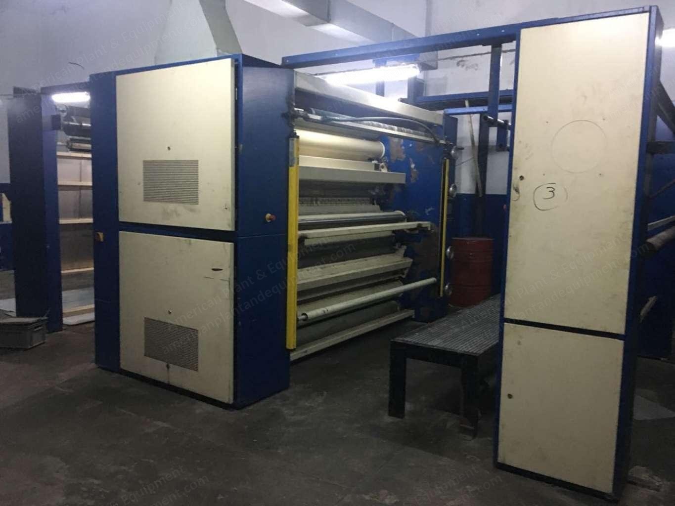 Vollenweider, PMD-VR, 1998, Cleaning Shearing Machine, 2100mm Roller Width, 2 Shearing Heads