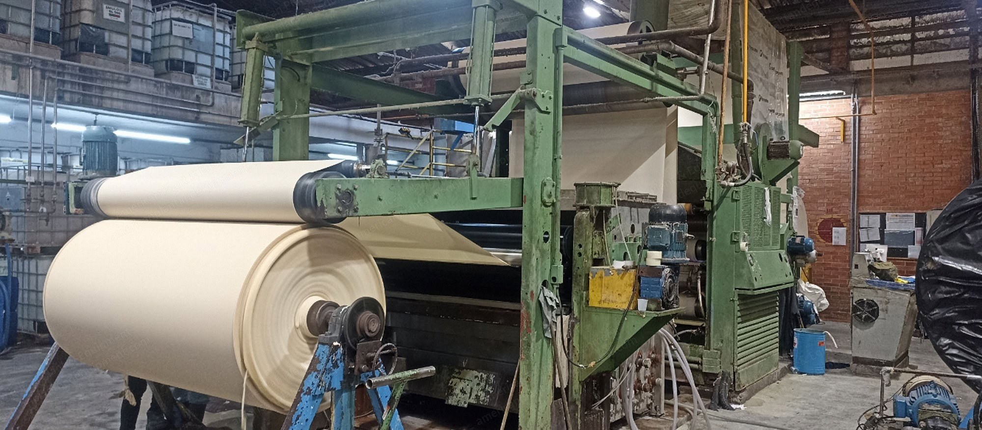Texima, Singeing Machine, 1993, 2000mm Width, 2 Gas Burners, 4 Cooling Cylinders
