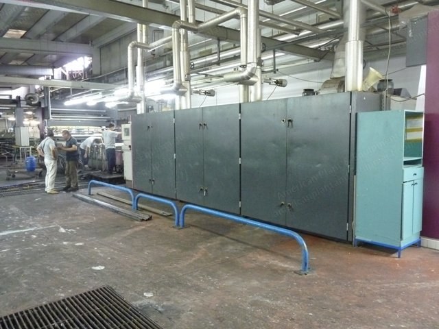 Stork, Pegasus, 2000, 3200mm Printing Width, 8 Colors, 12 Position Bed, Hot Oil Heated