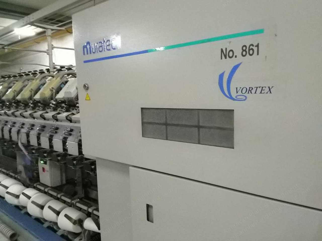 Muratec, Vortex 861, 2011, 80 Positions, 170mm Traverse, with Foreign Detector