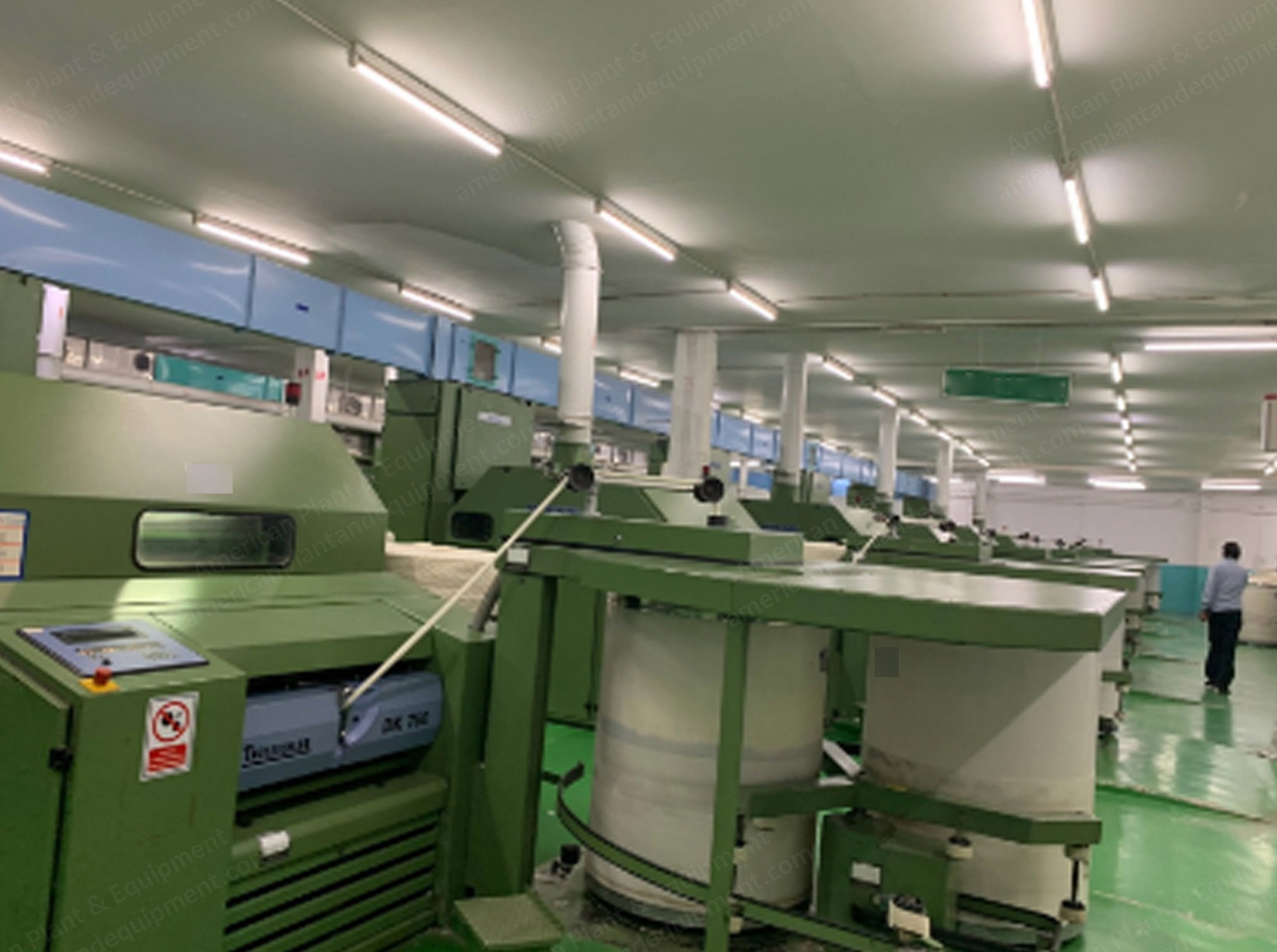 Trutzschler, DK 760, 1993/1995, Carding Machine, FBK 533 Chute Feed, 1000x1100mm Can Size