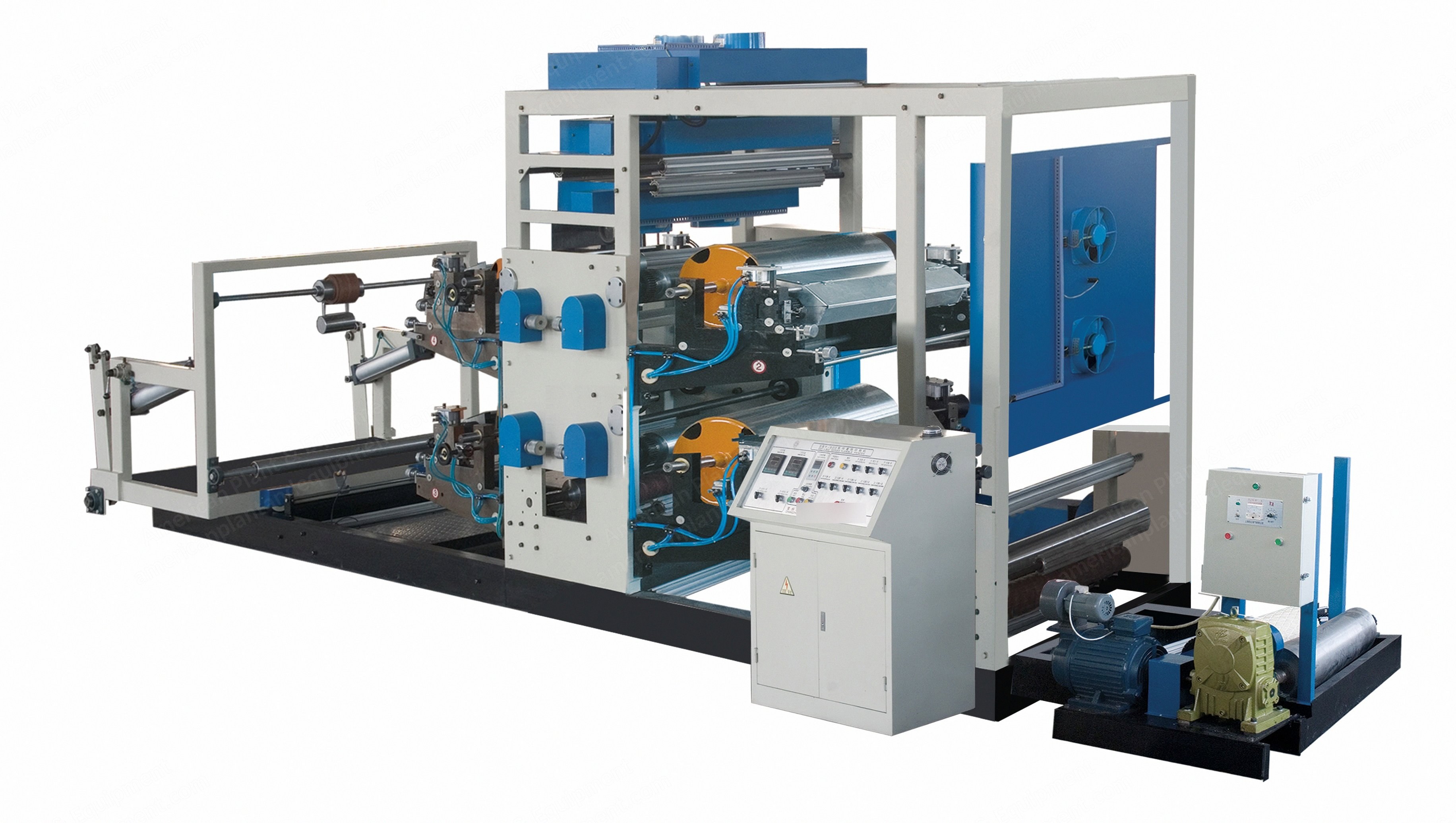NovaStar, FR102, Flexo Four-Color Continuous Printing Machine, Effective Printing Width 750mm, 30-50m/min